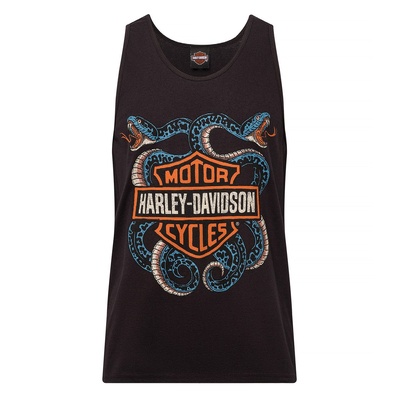 Harley-Davidson Mens Coiled Dealer Tee - Black