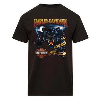 Harley-Davidson Mens Lunge Dealer Tee - Black