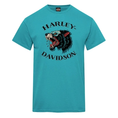 Harley-Davidson Mens Lycan Dealer Tee - Jade