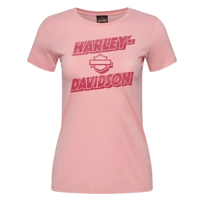 Harley-Davidson Womens Rouge Dealer Tee - Pink