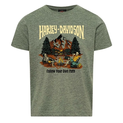 Harley-Davidson Kids Scouts Dealer Tee - Grey