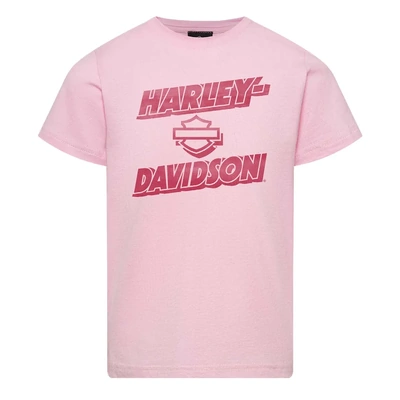 Harley-Davidson Kids Blush Dealer Tee - Pink