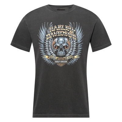 Harley-Davidson Mens Alloy S/S Dealer Tee - Pepper