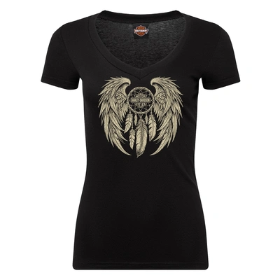 Harley-Davidson Womens Weaver Tee - Black