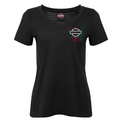 Harley-Davidson Womens Thicket Dealer Tee - Black