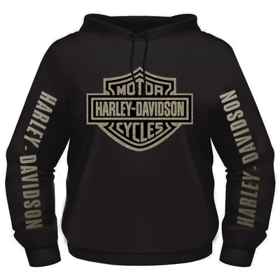 Harley-Davidson Mens Bar &amp; Shield Dealer Hoodie - Black