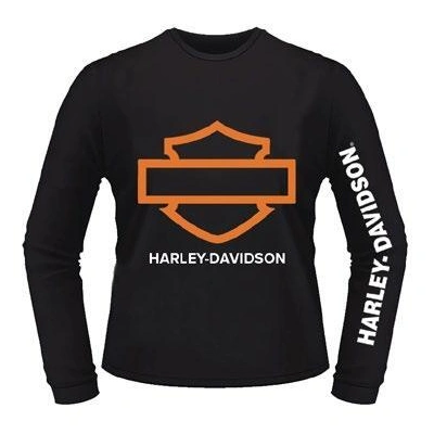 Mens New Outline B&amp;S L/S Tee - Black