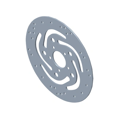 Harley-Davidson Front Brake Rotor - Left - As Machined