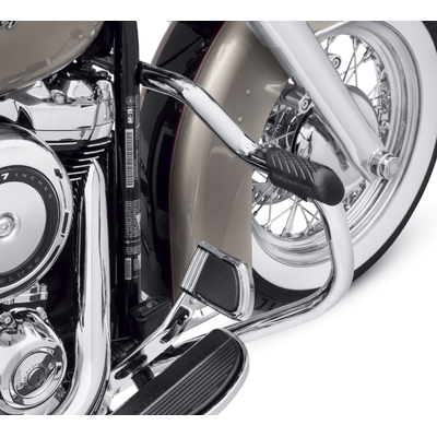 Mustache Engine Guard - Chrome