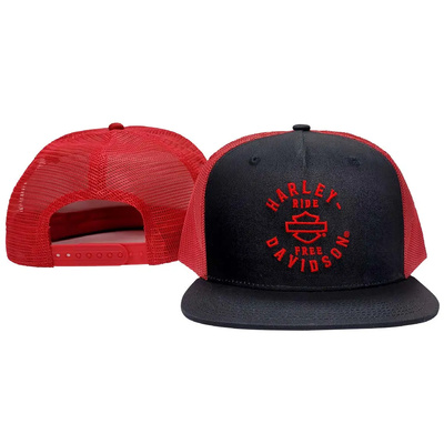 Harley-Davidson Sulk Cap - Black/Red - OSFM