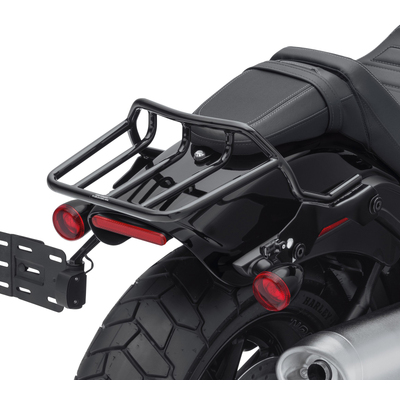 Harley-Davidson HoldFast Two-Up Luggage Rack - Gloss Black