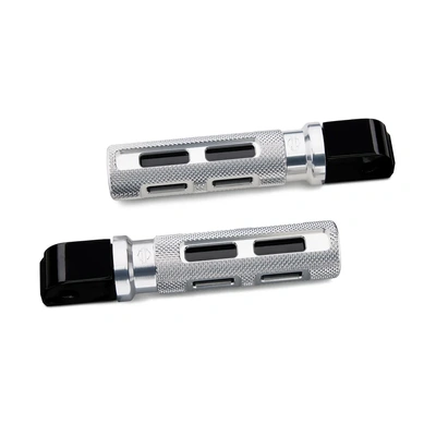 Harley-Davidson Switchback Passenger Footpegs - Clear Anodised