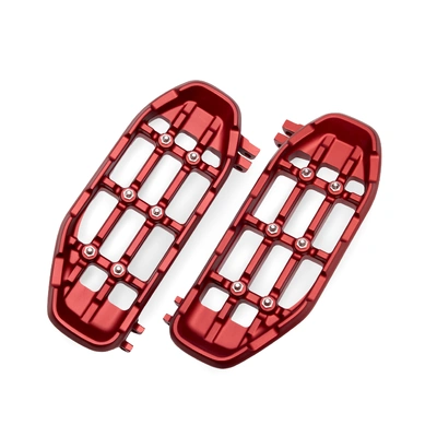 Harley-Davidson Redline Rider Footboard Kit - Red Anodized