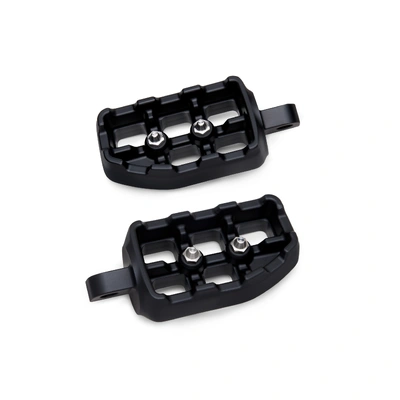 Harley-Davidson Redline Passenger Footpegs - Black Anodized