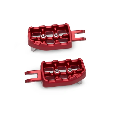 Harley-Davidson Redline Rider Footpegs - Red Anodized
