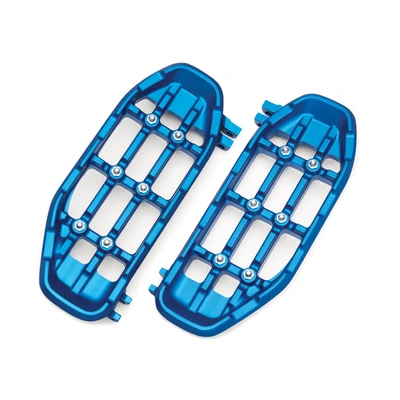 Harley-Davidson Redline Rider Footboard Kit - Blue Anodized
