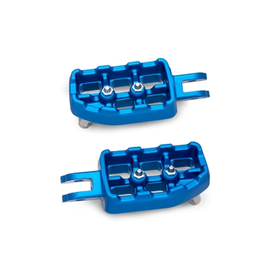 Harley-Davidson Redline Rider Footpegs - Blue Anodized