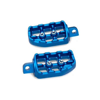 Harley-Davidson Redline Highway Footpegs - Blue Anodized