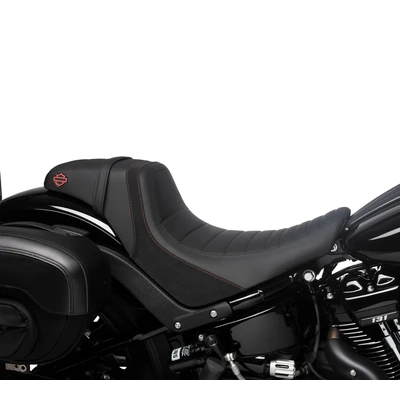Harley Davidson Switchback Seat – Red Stitch SEAT HIGH TOP WIDE