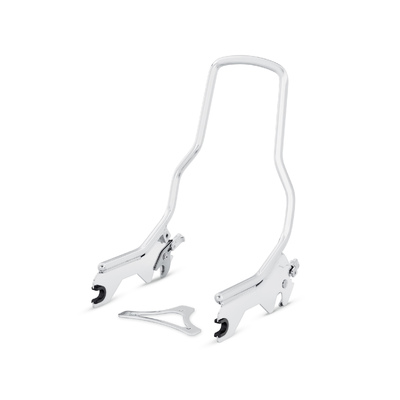 HoldFast Sissy Bar Upright - Standard Height - Chrome