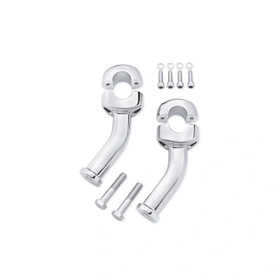 Harley-Davidson Curved Pull Back Fat Riser - 6 Inch