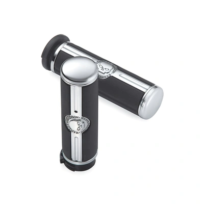 Harley-Davidson Willie G Skull Hand Grips - Chrome