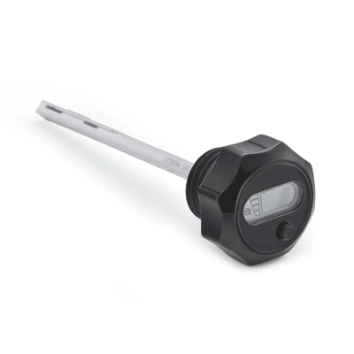 Oil Level and Temperature Dipstick with Lighted LCD Readout - Black