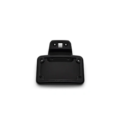 Harley-Davidson Curved License Plate Frame - Black