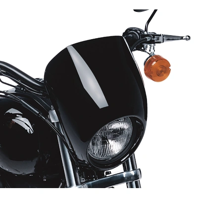 Harley-Davidson Headlamp Visor - Vivid Black