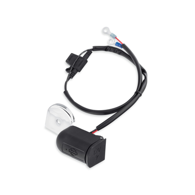 Harley-Davidson Auxiliary Power Port - Horn Mount