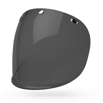 Bell Custom 500 3 Snap Visors - Dark Smoke