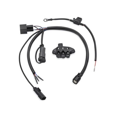 Harley-Davidson Auxiliary Power Switch Kit-Fairing Mount