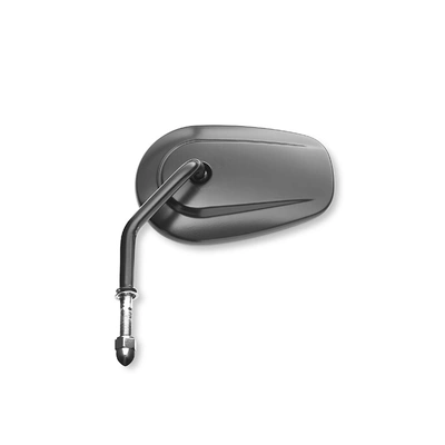 MIRROR KIT, BLACK short stem