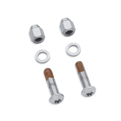 Chrome Bullet Tip Footpeg Bolt Kit