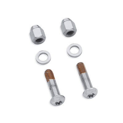Chrome Bullet Tip Footpeg Bolt Kit