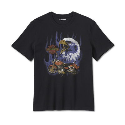Harley-Davidson H-D Eagle Rider Mens Tee - Harley Black