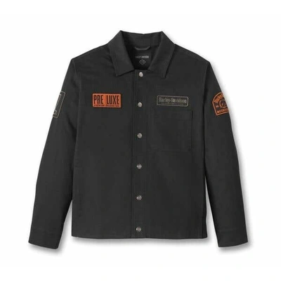 Harley-Davidson Mens Working Man Overshirt - Black