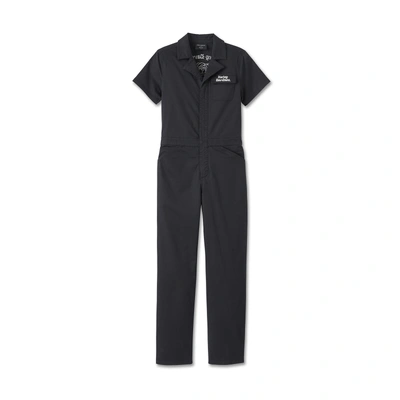 Harley-Davidson Womens Old English Rose Coverall - Harley Black