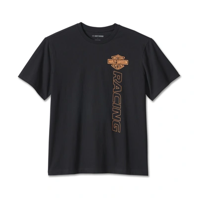 Harley-Davidson Mens Racing Tee - Black Beauty