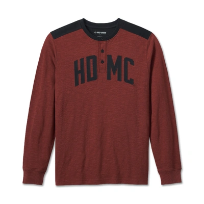 Harley-Davidson HD-MC Long Sleeve Tee - Russet Brown
