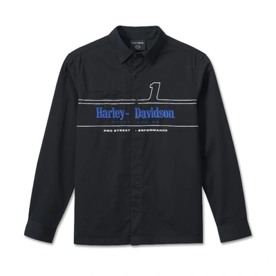 Harley-Davidson Mens #1 Racing Shirt - Black Beauty