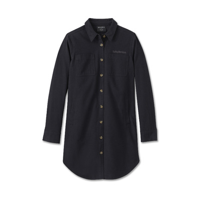 Harley-Davidson Blooming Eagle Womens Duster - Harley Black