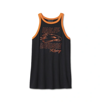 Harley-Davidson Womens Screamin Eagle Ribbed Tank - Black Beauty
