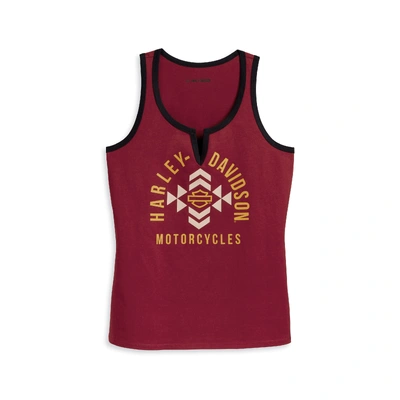 Harley-Davidson Womens Call of the Wild Tank - Red