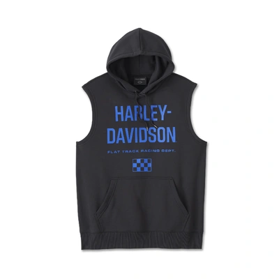 Harley-Davidson Mens Racer Blowout Hoodie - Harley Black