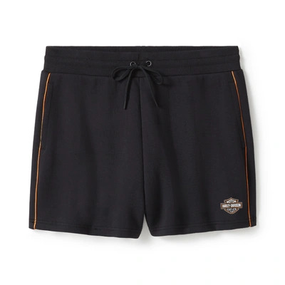 Harley-Davidson Womens Essential Fleece Short - Harley Black