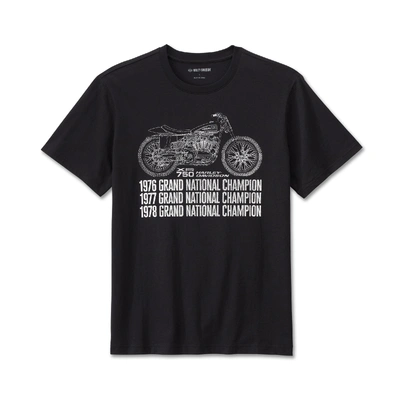 Harley-Davidson Mens The Ton Tee - Harley Black