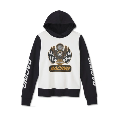 Harley-Davidson Womens Trophy Pullover Hoodie - Colorblocked