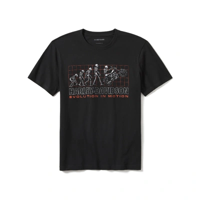 Harley-Davidson Mens Evolution Graphic Tee - Harley Black