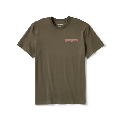 Harley-Davidson Mens See No EVO Graphic Tee - Grape Leaf